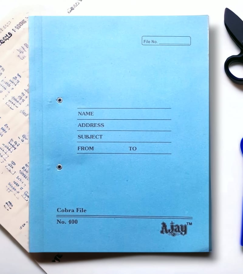 Ajay Cobra File Documents Holder Size - 35L x 26W Centimeters (Pack of 1)
